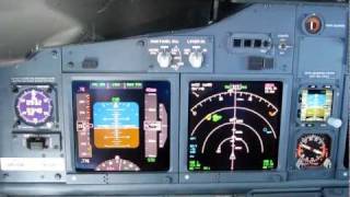 B737800 in cruise flight over the Black Sea FL400 [upl. by Burrus]