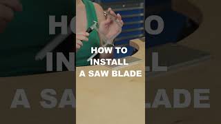 How to add or replace the sawblade in your Jewellers Saw [upl. by Abey]