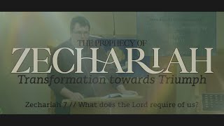 Evening Service 14th Jan 24  Prophecy of Zechariah  What does God want from us  Zechariah 7 [upl. by Brantley]