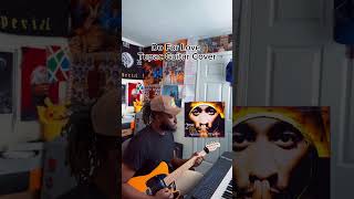 Tupac do for love guitar cover tupac 2pac rap guitar guitarcover shorts tupacshakur music [upl. by Ahsekim489]