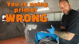 How to use automotive primers epoxy etching and high build basics explained [upl. by Fleda]