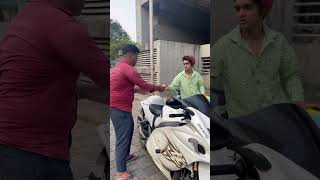 mujhse panga li ab jaa jaake dhundh le apni bike 😂😂 shorts funny [upl. by Hillman]