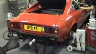 1978 Ferrari 308 GT4 Dino being Dyno tested [upl. by Rao696]