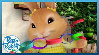 OfficialPeterRabbit 🎄🐰❄️🎁🎉 Christmas Fun With Cottontail 🎄🐰❄️🎁🎉  Cartoons for Kids [upl. by Aicekat]