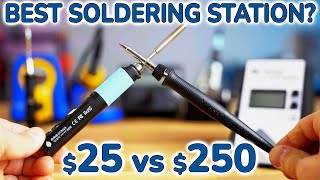 Best hobby soldering iron Pinecil vs Miniware Hakko Weller and Ersa [upl. by Amimej457]