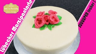 Lübecker Marzipantorte  UNGLAUBLICH leckeres Rezept😋 amp so gelingts ✔ [upl. by Clayborn]