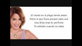 Lali Esposito  Me Haces Volar Letra [upl. by Kling]