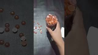 Oddly Stacifing beads back reverse asmr marbler beads [upl. by Bryna269]