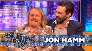 Jon Hamm Helps Keith Lemon Ease His Nerves  The Jonathan Ross Show [upl. by Niamrahc]