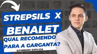 STREPSILS X BENALET Qual a melhor pastilha para a garganta [upl. by Ettenawtna817]