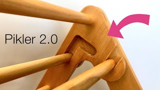 How to Make a Pikler Triangle STRONGER SAFER and CHEAPER DIY Plans Available  Pikler 20 [upl. by Odlo783]