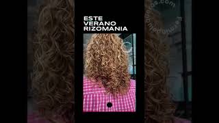 Permanente rizos mujer en pelo largo [upl. by Dewhirst]