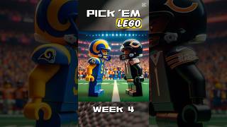 NFL PICK EM  WEEK 4  LEGO MASHUP  Part 2 [upl. by Fates]