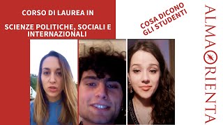 Laurea in Scienze politiche sociali e internazionali  Cosa dicono gli studenti [upl. by Neerihs790]