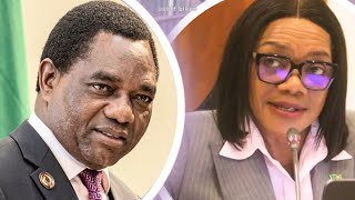 President Hakainde Hichilema fired Sivia Masebo is it true ZAMSA Full story [upl. by Eidaj71]