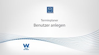 Terminplaner  Benutzer anlegen [upl. by Seagraves]