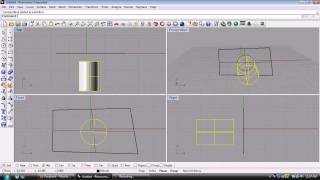 How to Project an Object onto a Surface in Rhino 3d [upl. by March]