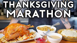 Thanksgiving Recipe Marathon  Babish Culinary Universe [upl. by Nymzaj]