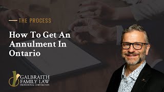 How To Get An Annulment In Ontario [upl. by Einnaej]