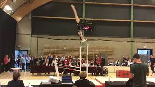 GGC 2022  Final Uneven Bars EVANDRA ZLOBEC  Canada Gymnastics Federation 12667 pts [upl. by Henrietta354]