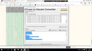 cccam or newcamd to oscam  oscam emu  oscam ymod convert [upl. by Neersan]