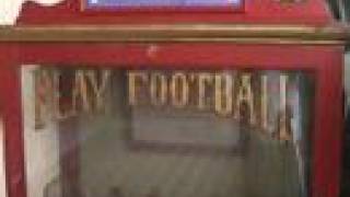 1920s Chester Pollard Play Football Penny Arcade Game [upl. by Ateekram]