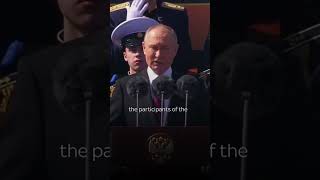 Putin accuses the West of Russophobia during his speech at the Victory Day parade in Moscow [upl. by Hubie]