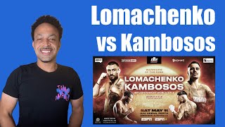 Vasiliy Lomachenko vs George Kambosos Jr Vacant IBF Lightweight Title Bout  Preview amp Prediction [upl. by Bajaj561]