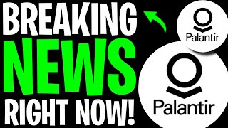 PALANTIR PLTR STOCK FLASHES 50 PRICE ON A STOCK EXCHANGE HUGE  PALANTIR STOCK NEWS TODAY [upl. by Enogitna]