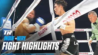 Naoya Inoue Pushes Through Knockdown And Sleeps Luis Nery  FIGHT HIGHLIGHTS [upl. by Kcirdahs]