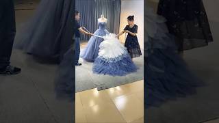 Latest Ball gown style wedding partydress dress [upl. by Llohcin]