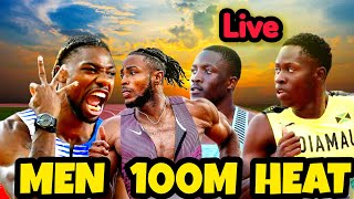 MEN 100M Full Race Recap Paris Olympic Live [upl. by Merat237]