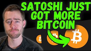 SATOSHI NAKAMOTO JUST ADDED TO HIS BITCOIN STACK [upl. by Yeta876]