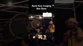 North Fork Crossing  Run Down  Fire banjo solo 🔥 music livemusic live banjo bluegrass band [upl. by Eiboh]