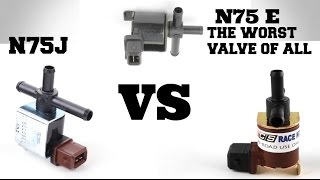 VW 18t N75J VALVE VS N75C VS N75E VALVES [upl. by Charron]