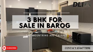 3BHK FLAT FOR SALE BAROG himachal realestate kasauli property investing [upl. by Borer]