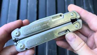 EDC MultiTools Leatherman WaveRebarFree P4 and Victorinox Spirit X [upl. by Mathur]