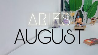 Aries ♈️ AUGUST  Spying amp Chasing You While You Live Your Life Cause They Refuse To Leave You [upl. by Lezti]