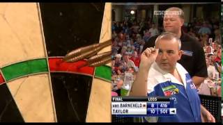 2010 World Matchplay Final Van Barneveld vs Taylor [upl. by Yetnruoc617]