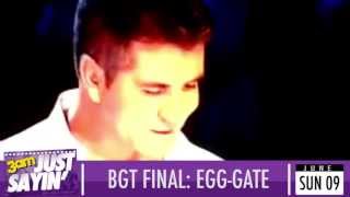 Britains Got Talent Egg throwing Natalie Holt winners Attraction and more drama Just Sayin [upl. by Eilyak]