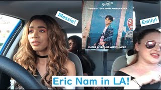 Eric Nam Concert Vlog  A Day In LA [upl. by Tray]