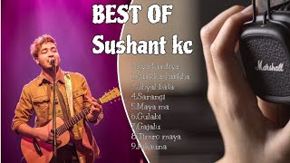 Best Of Sushant Kc Songs 🖤 Feel the Music [upl. by Homer]