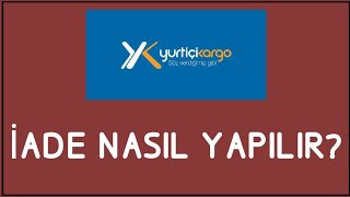 Yurtiçi Kargo İade Nasıl Yapılır İade İşlemleri [upl. by Ahsot794]