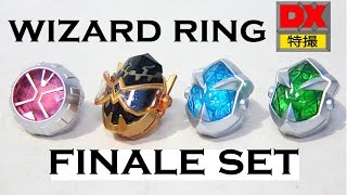 Wizard Ring Finale Set review SUBBED 仮面ライダー ウィザード ウィザードリング フィナーレセット [upl. by Eirehc]