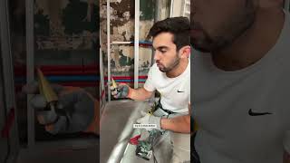 TIPS  passer sa plomberie dans le doublage tutorial travaux renovation tips plomberie [upl. by Salkcin428]