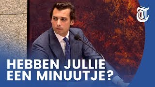 Thierry Baudet met mond vol tanden [upl. by Ispep]