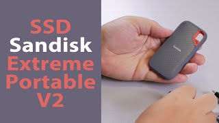 Внешний диск SSD Sandisk Extreme Portable V2 [upl. by Htebasile]