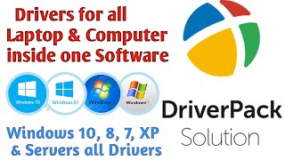 How to download and install drivers for all Laptop and Computer  How to use Driver Pack Solution [upl. by Salba363]