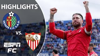 Getafe vs Sevilla  LALIGA Highlights  ESPN FC [upl. by Nitneuq366]