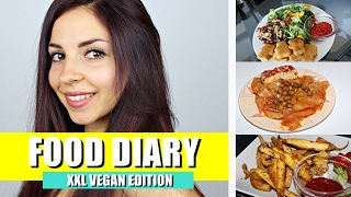 Vegan Food Diary XXL Version  8 ♥  eatcarelivecom [upl. by Yretsym394]